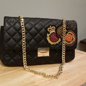 Zara quilted handbag